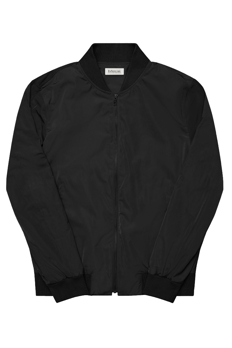 The Cheshire Black Bomber Jacket
