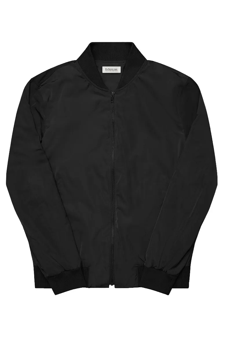 The Cheshire Black Bomber Jacket