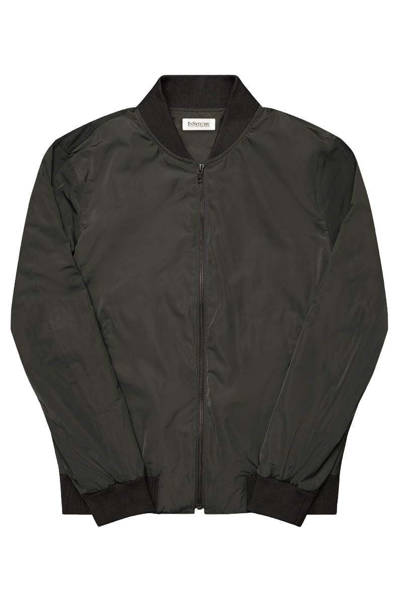 The Cheshire Grey Bomber Jacket