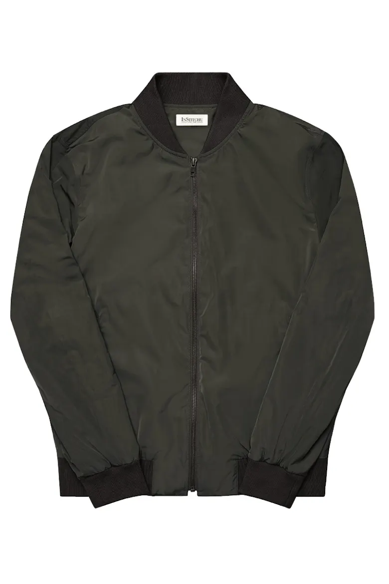 The Cheshire Grey Bomber Jacket