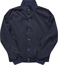 The Regent Navy Harrington Wool Jacket