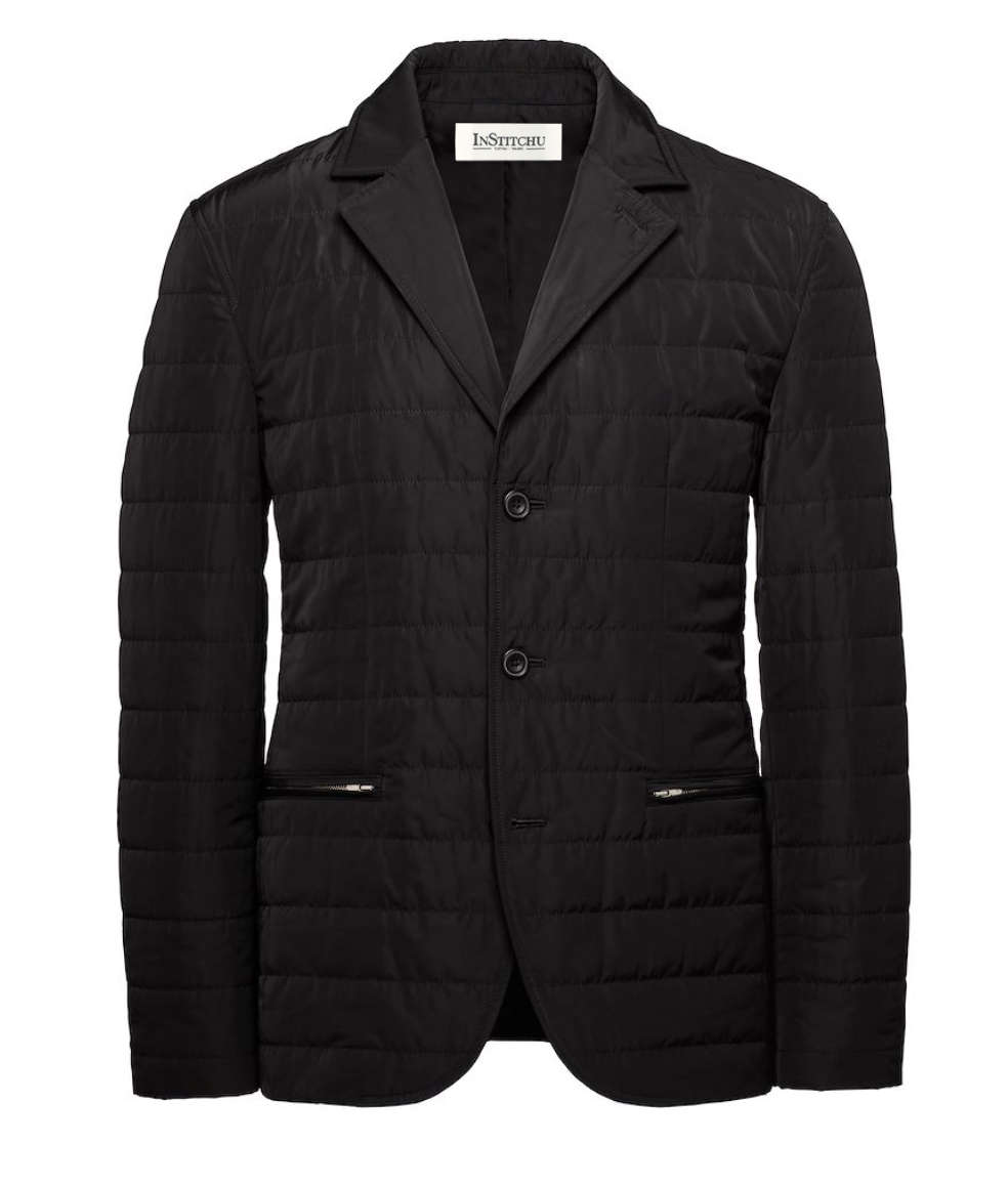 The Albion Quilted Black Jacket