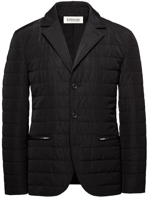 The Albion Quilted Black Jacket