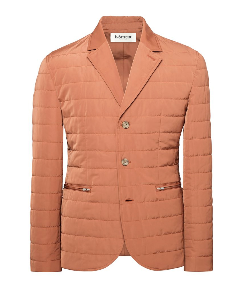 The Albion Quilted Clay Jacket