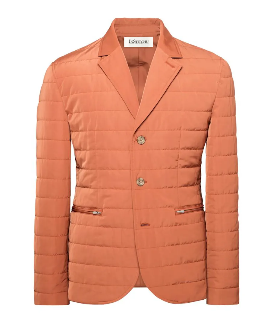 The Albion Quilted Clay Jacket