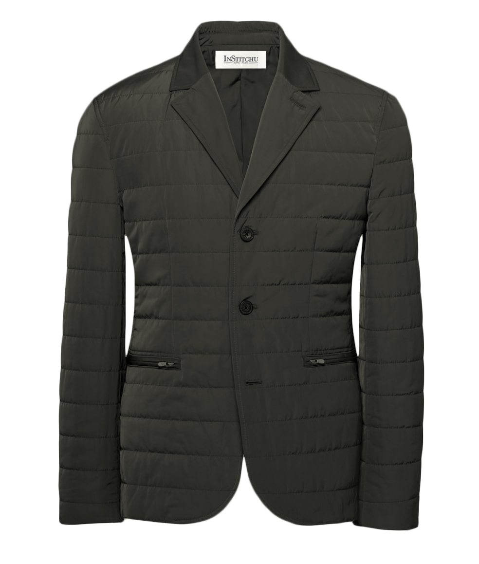 The Albion Quilted Grey Jacket