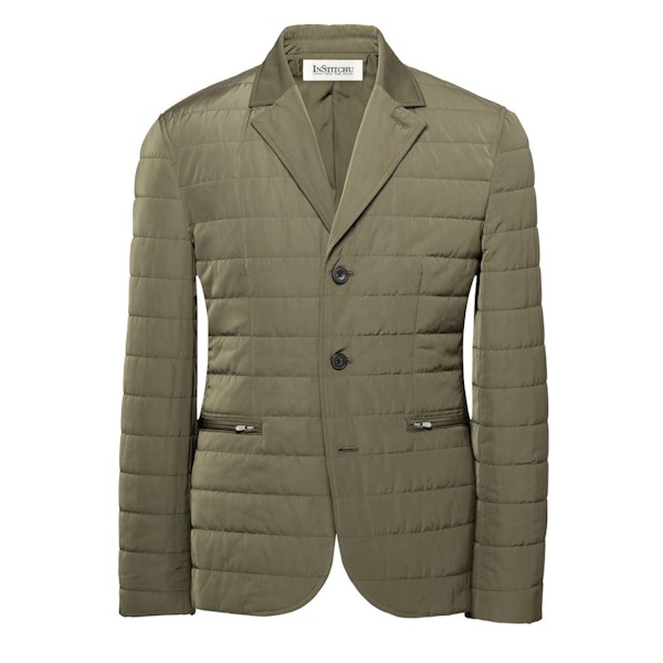 The Albion Quilted Olive Jacket