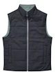 The Watergate Reversible Charcoal Vest