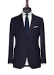 The Langhorne Navy Pinstripe Wool Jacket — photo 1