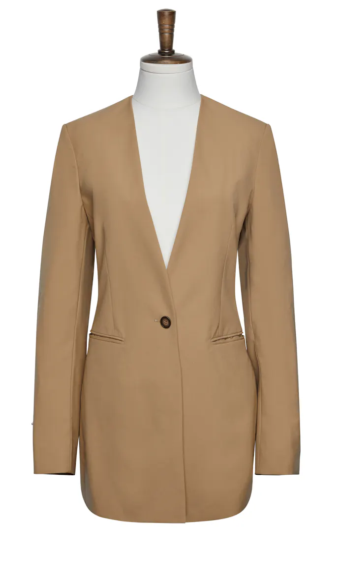 The Mornington Camel Waterproof Wool Suit