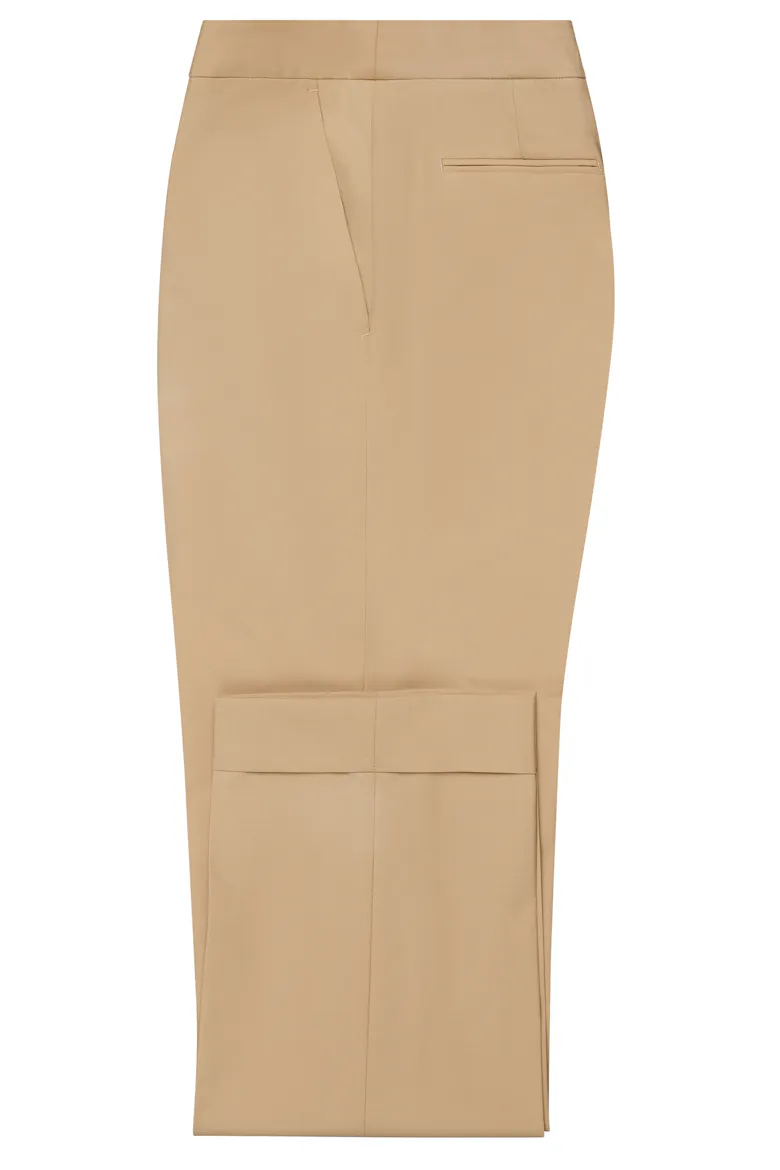 The Mornington Camel Waterproof Wool Pants
