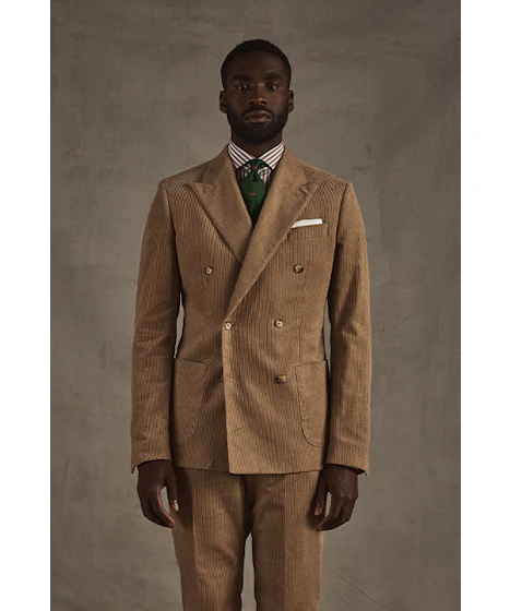 Colombo Beige Corduroy Suit — photo 1