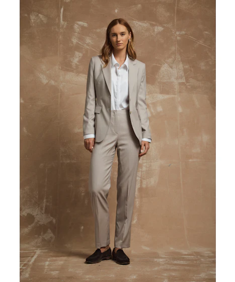 Fairfax Beige Wool Pants