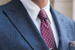 That's Dapper: Double-Breasted Navy Suit/Blazer