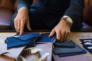 The benefits of a custom, tailor-made suit for your Big Day (and any day).