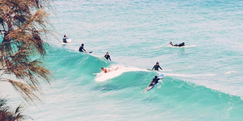 surfing