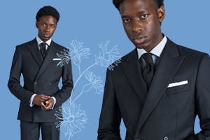 How To Put a Spring Spin On Black And White Tailoring