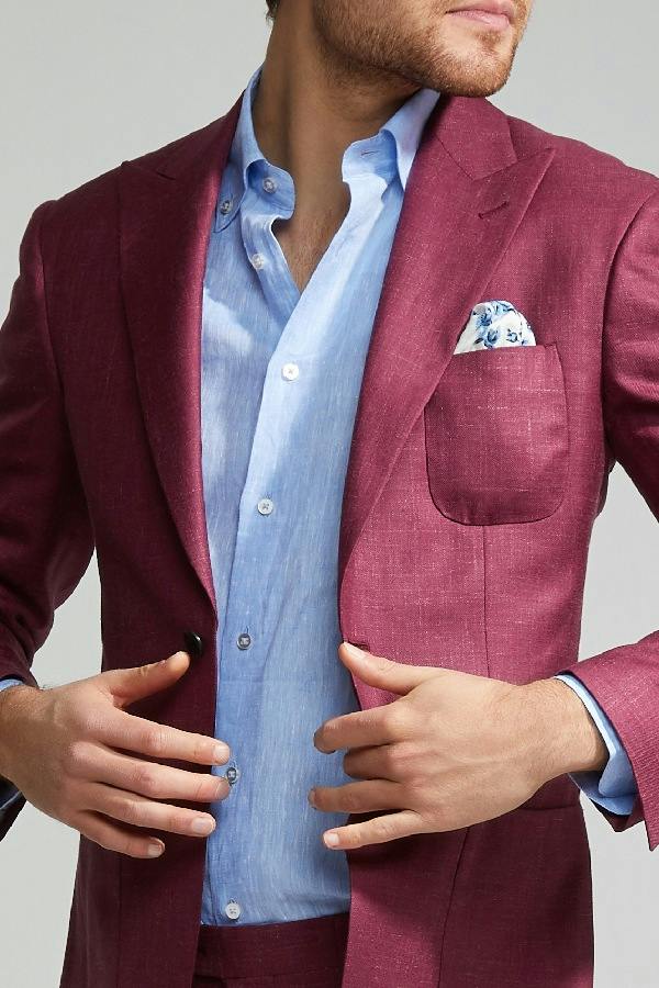 For a touch of class add linen to your look