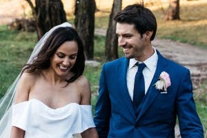 The Navy Blue Three Piece Wedding Suit