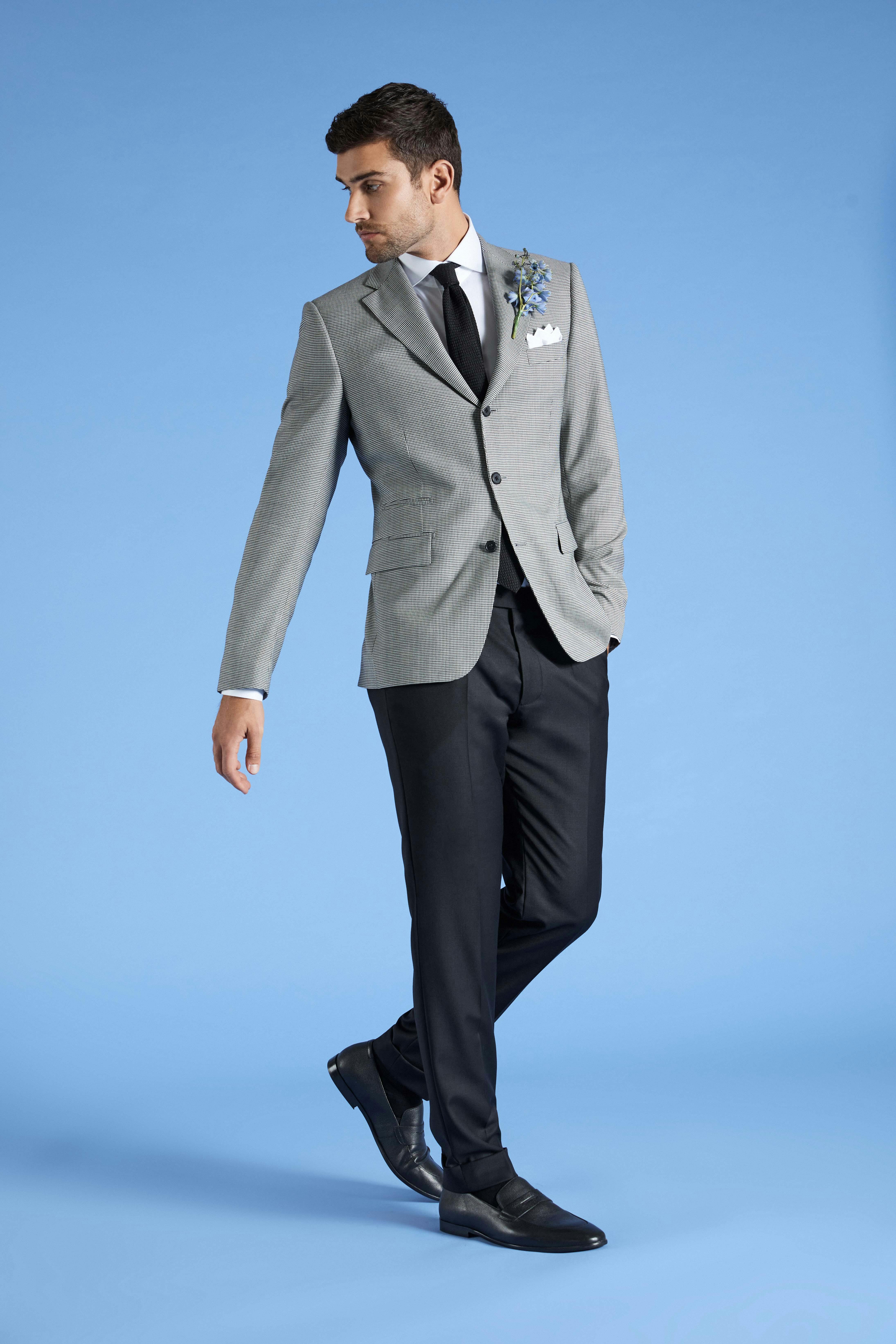How To Put A Spring Spin On Black and White Tailoring