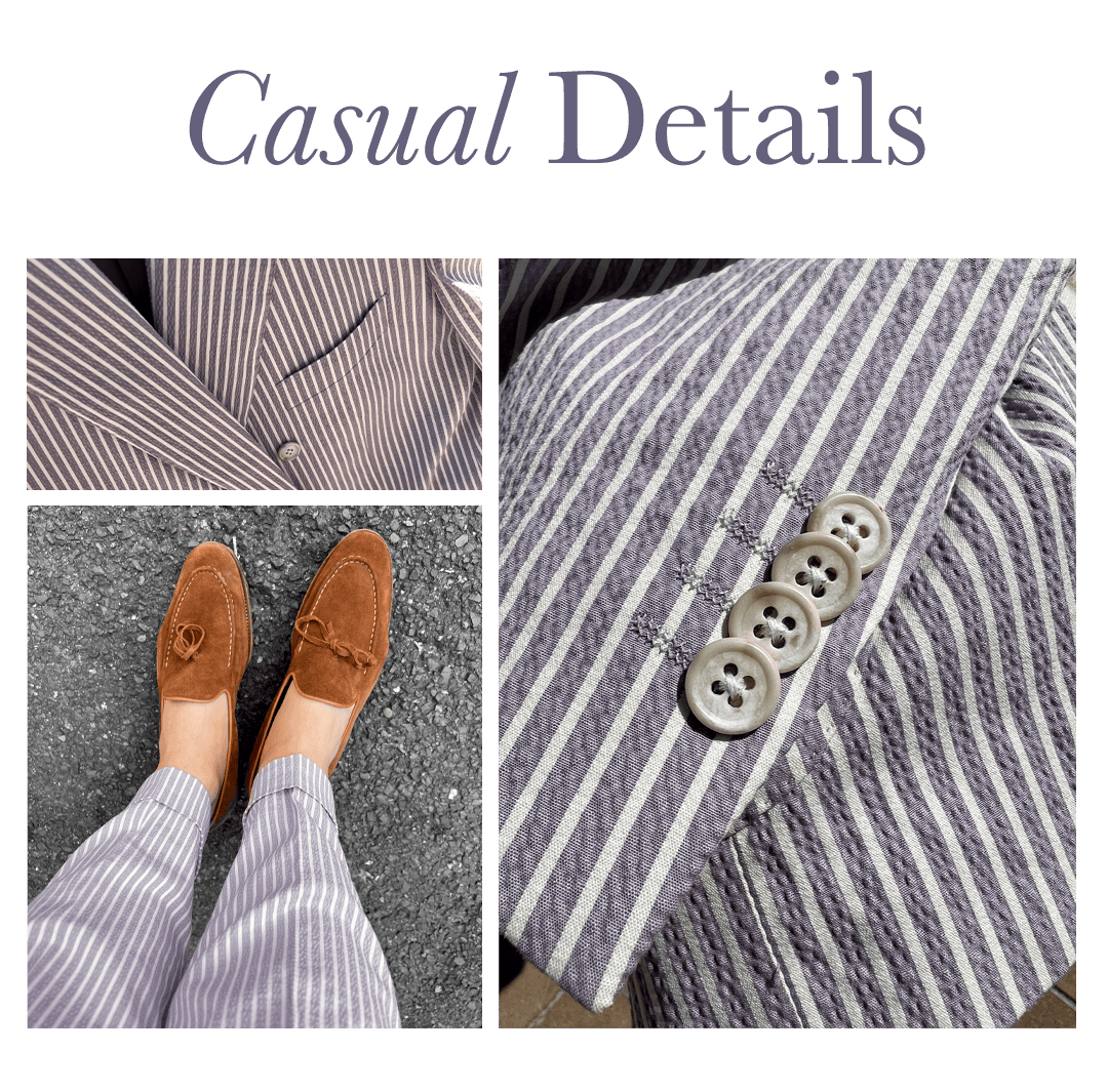Seersucker: Casual Details