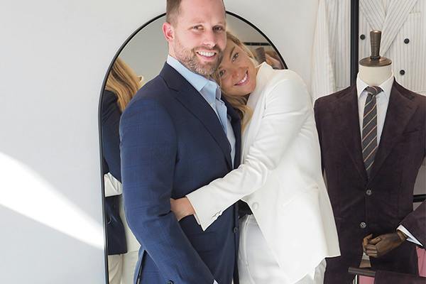 Jess Sepel and Dean Steingold