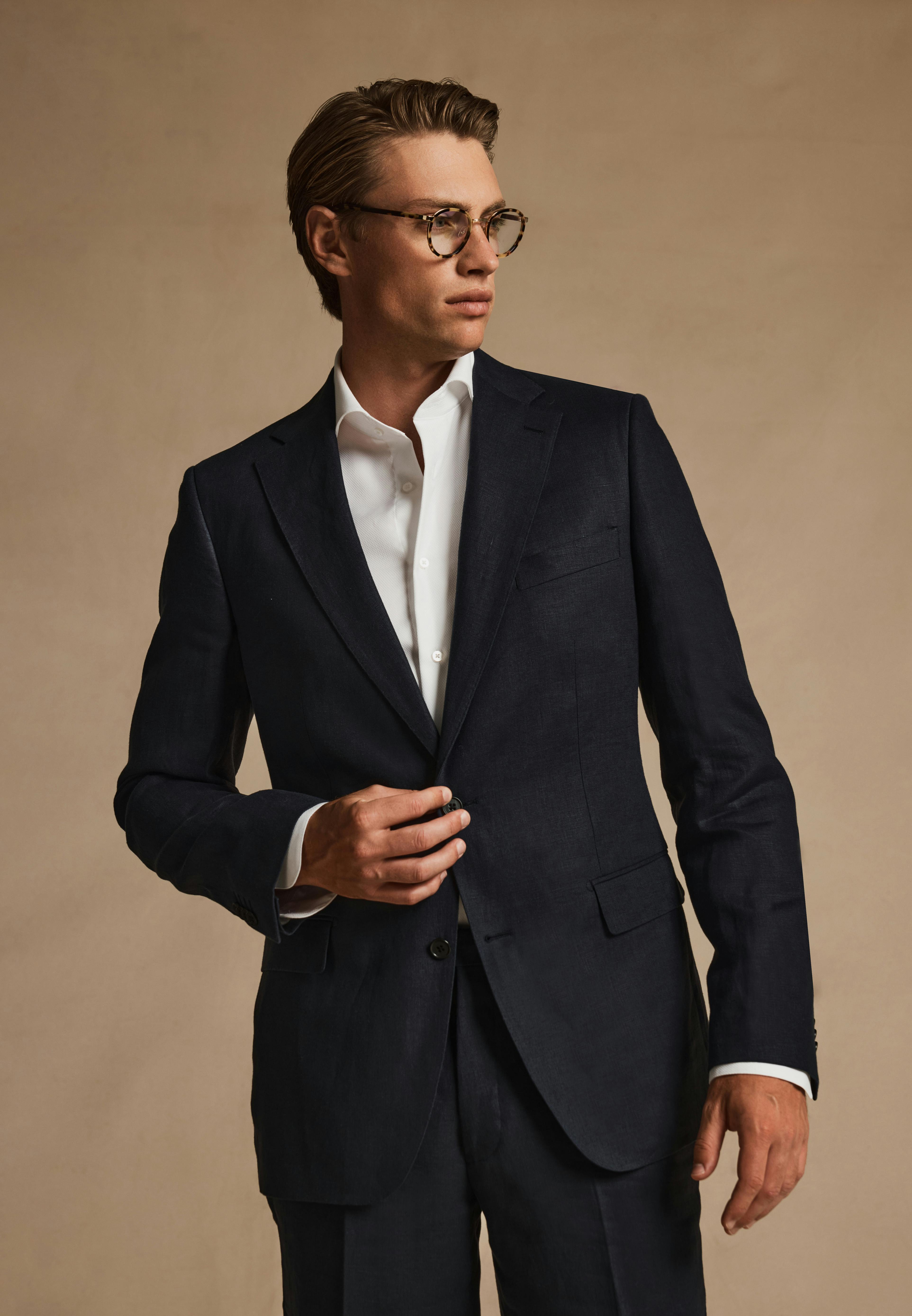 Armand Navy Linen
