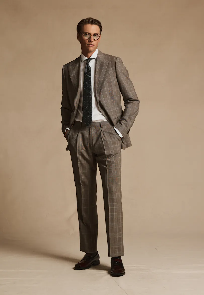 Benoit Brown Merino Wool