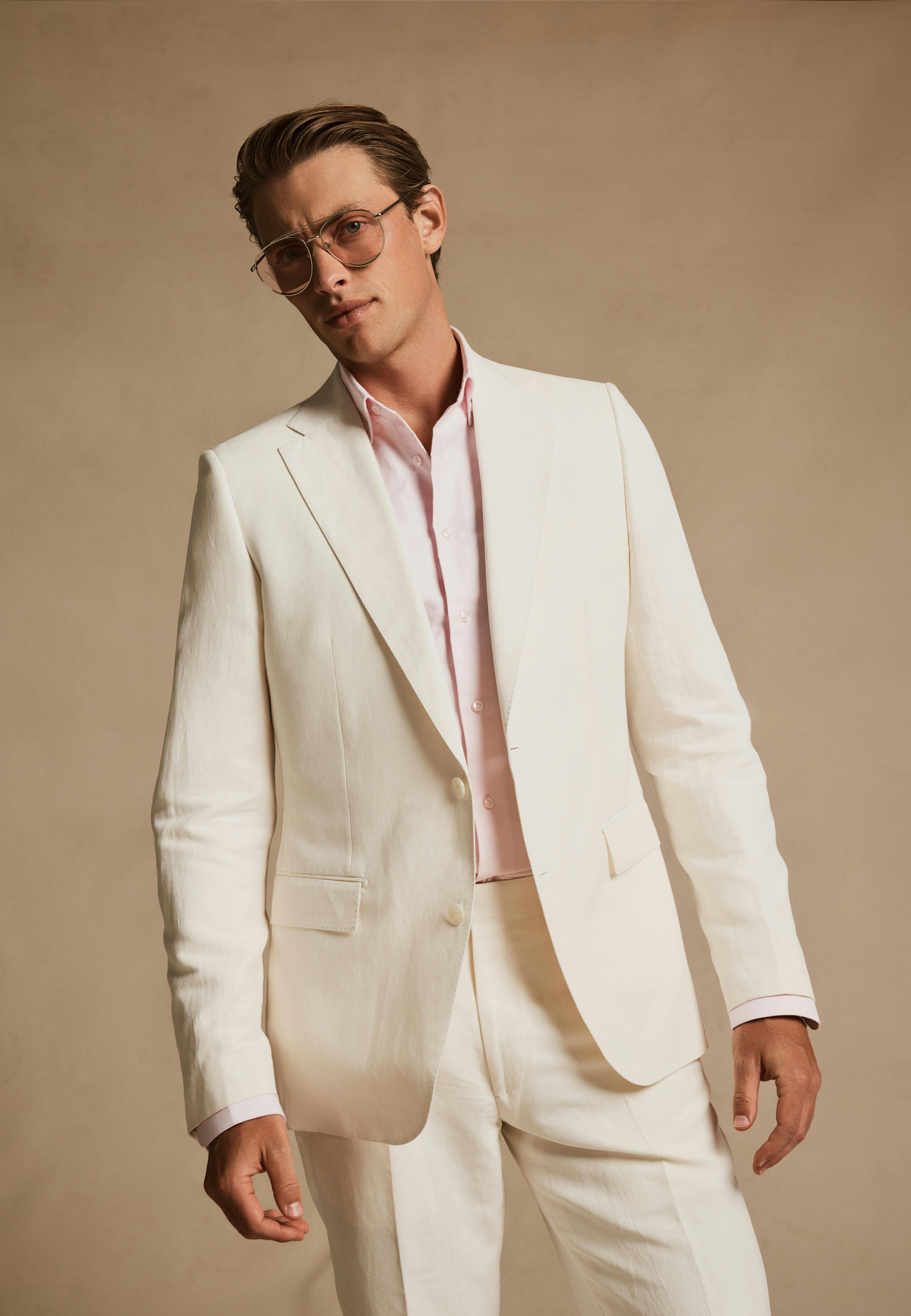 Lucien Cream Silk Linen