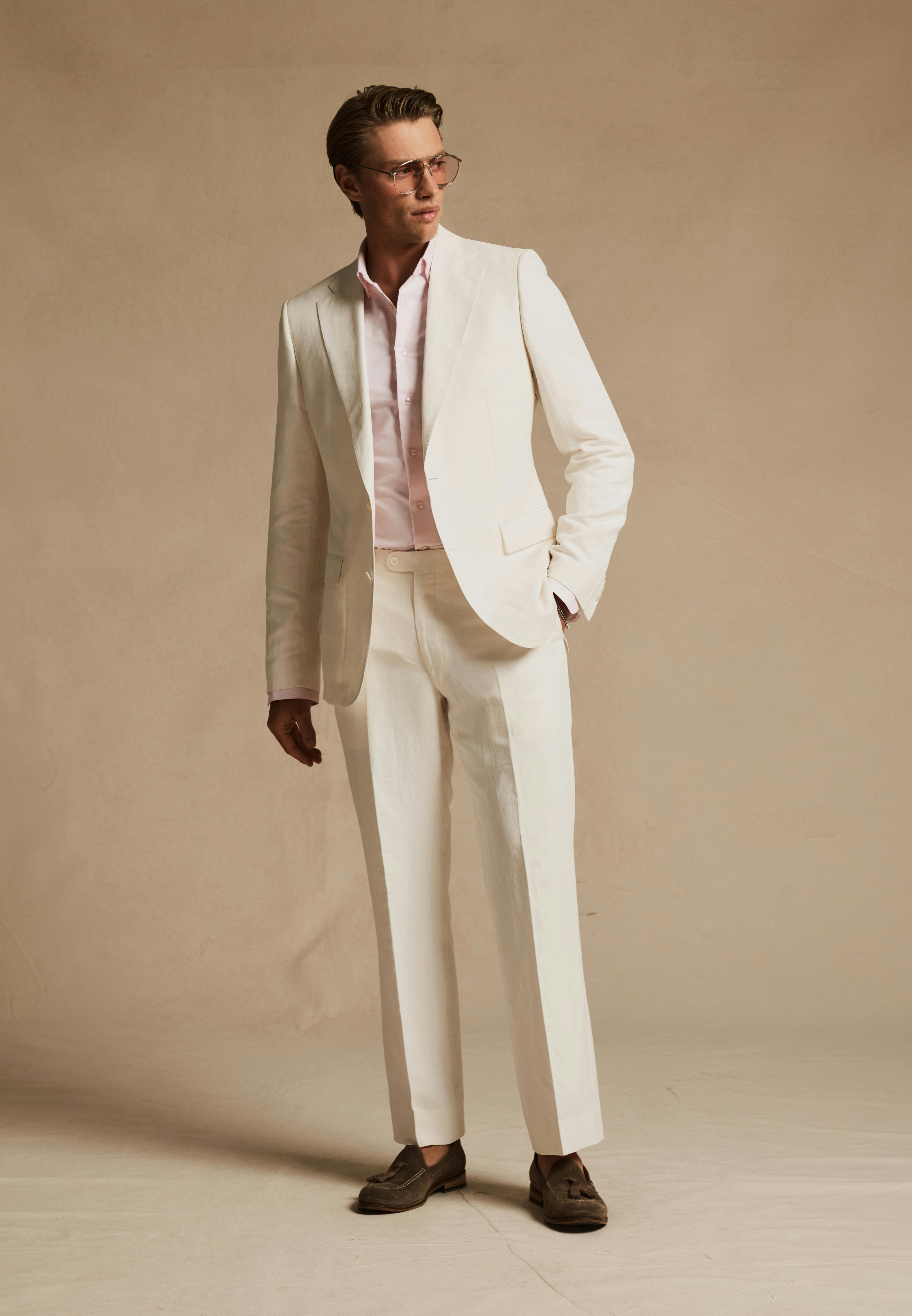 Lucien Cream Silk Linen