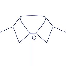 Pointed Collar (Button)