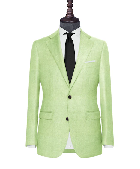 The Maratea Green Linen Jacket — photo 1