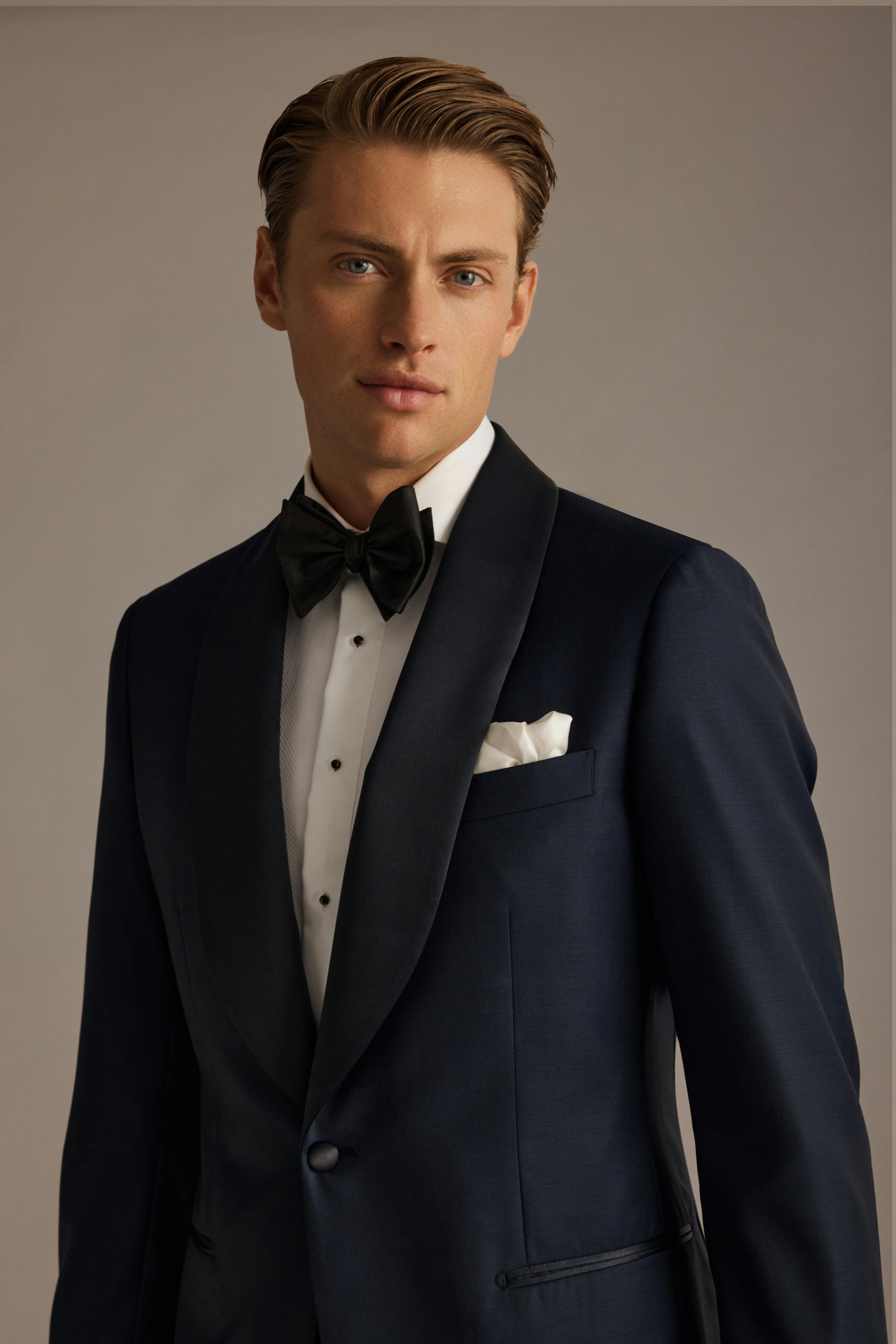Black tie tuxedo look