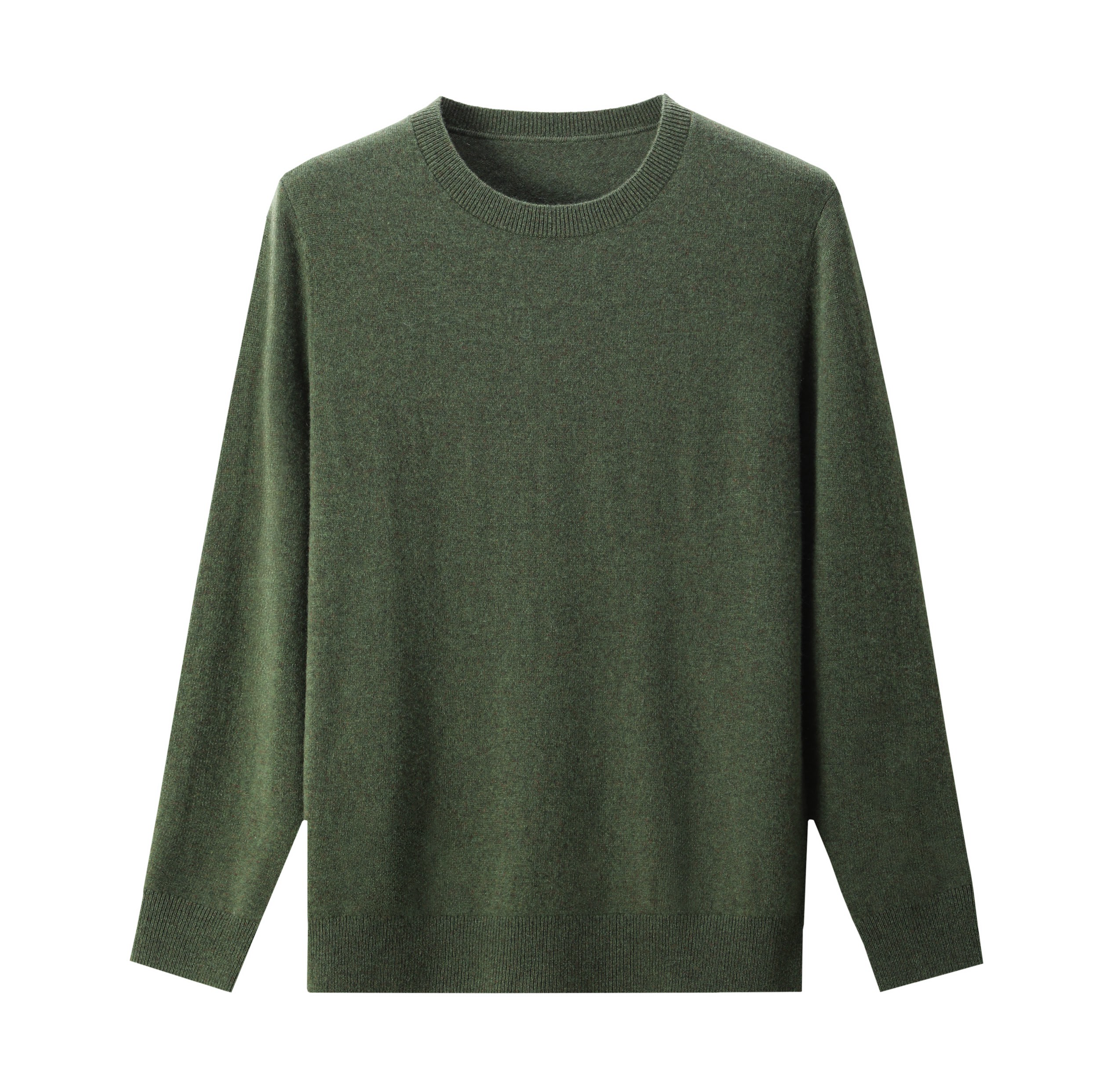 Green Classic Crewneck Knit