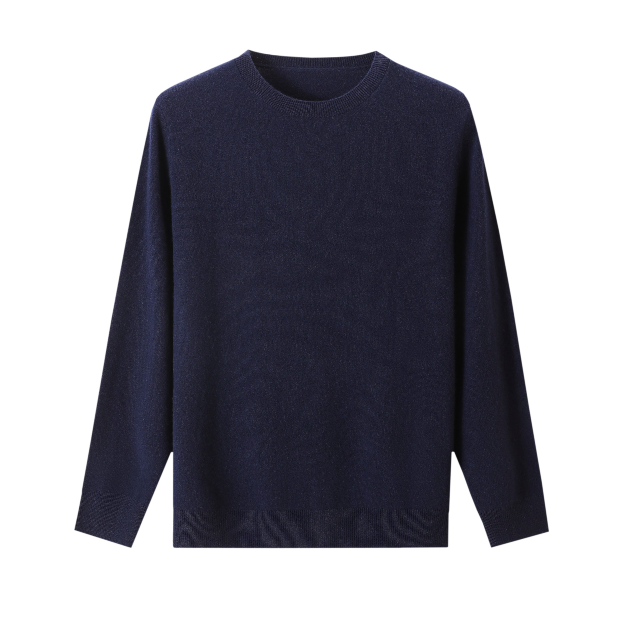 Grey Classic Crewneck Knit