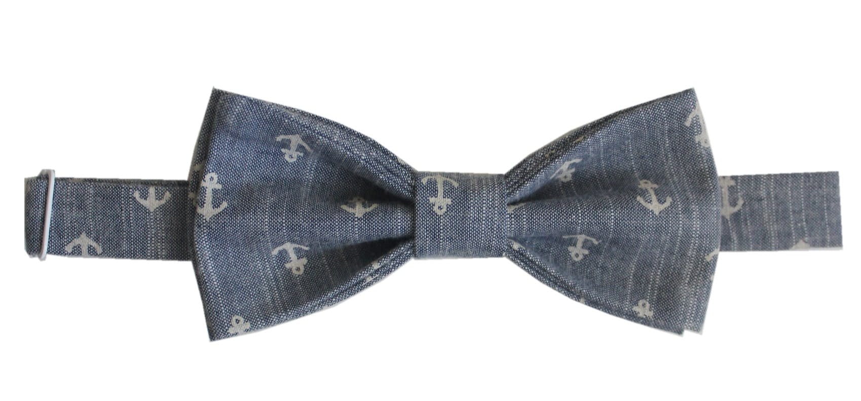 InStitchu Accessories bow-tie Hank in Chief Augustus Light Blue Bow Tie
