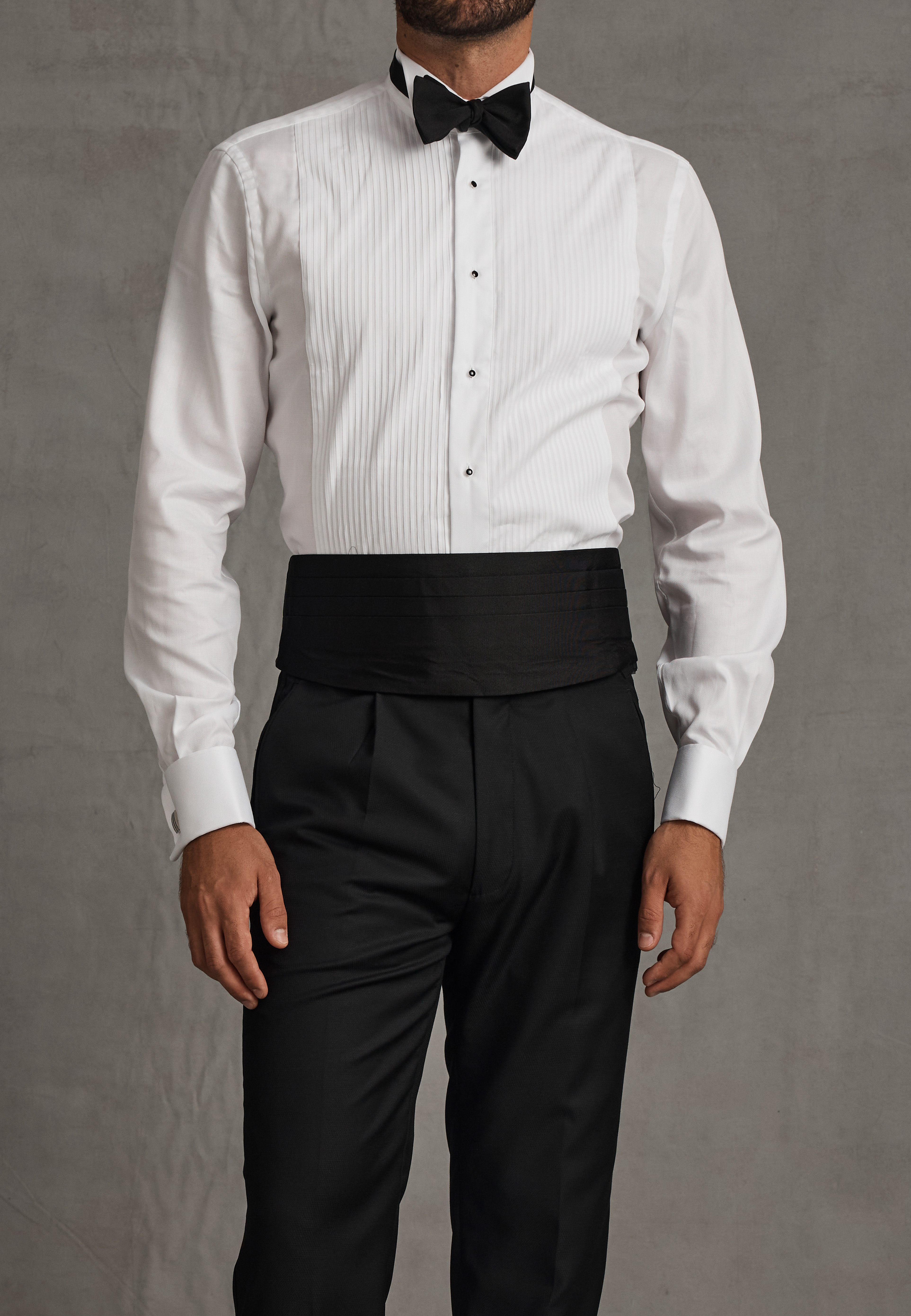 InStitchu Accessories bow-tie The Melville Black Diamond Bow Tie