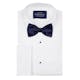 InStitchu Accessories bow-tie InStitchu Navy Bow Tie on shirt
