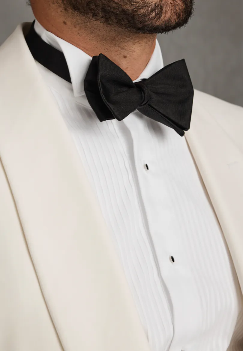 InStitchu Accessories bow-tie The Melville Black Diamond Bow Tie
