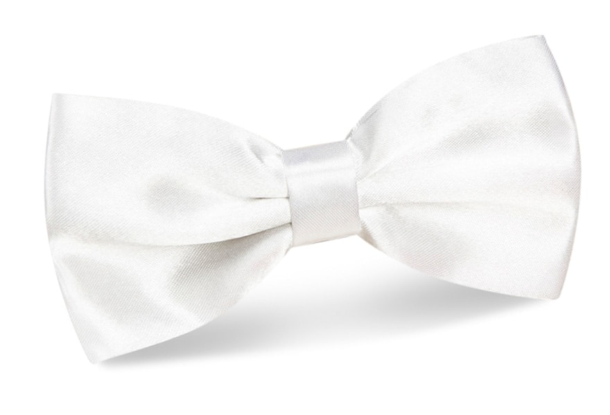 InStitchu Accessories bow-tie InStitchu White Bow Tie