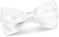 InStitchu Accessories bow-tie InStitchu White Bow Tie