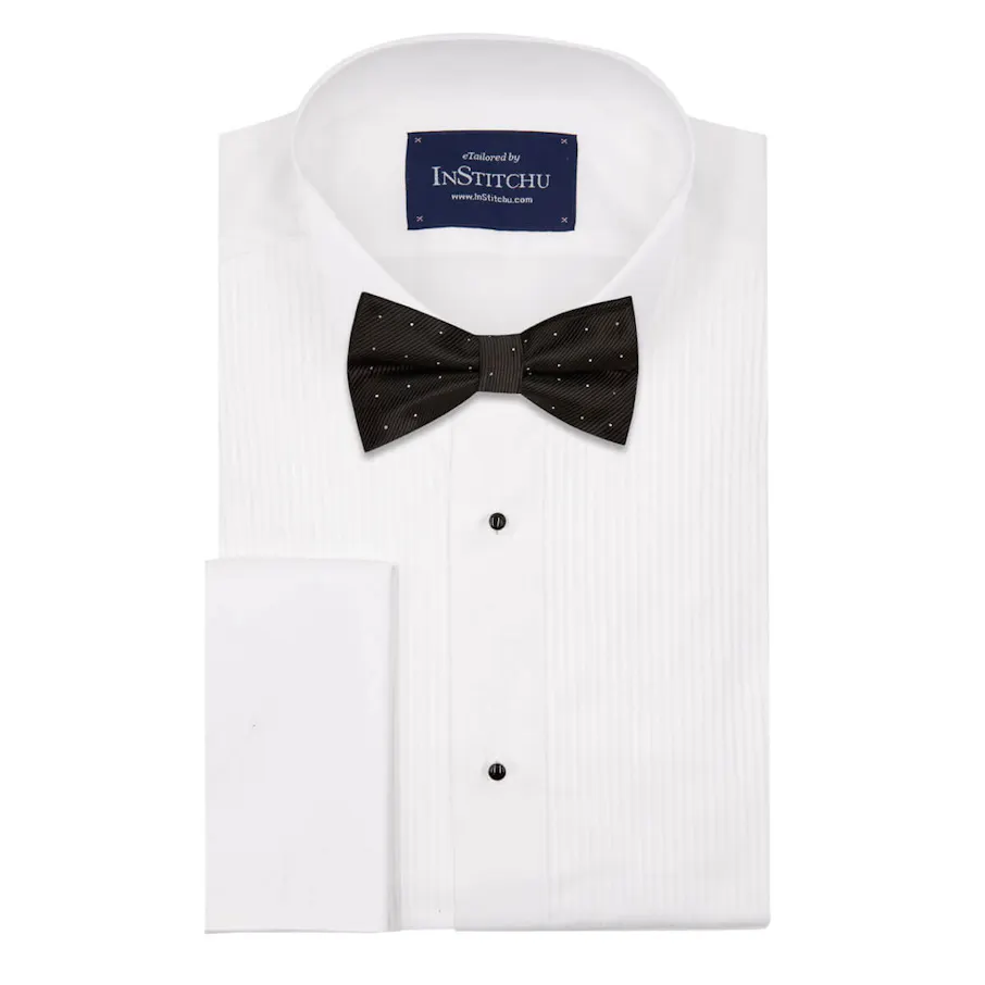 InStitchu Accessories bow-tie The Dahl Black Dots Bow Tie