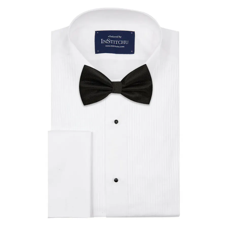 InStitchu Accessories bow-tie The Melville Black Diamond Bow Tie