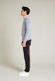 InStitchu Collection Cooper Grey Cotton Sweater