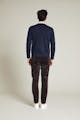 InStitchu Collection Cooper Navy Cotton Sweater