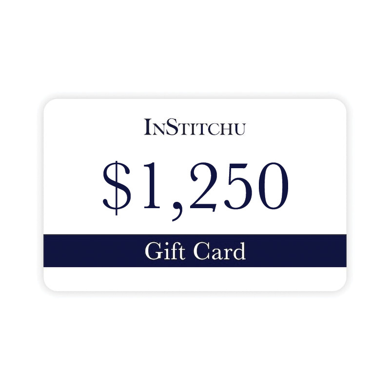 InStitchu Physical Gift Card $1250