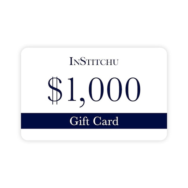 InStitchu Physical Gift Card $1000