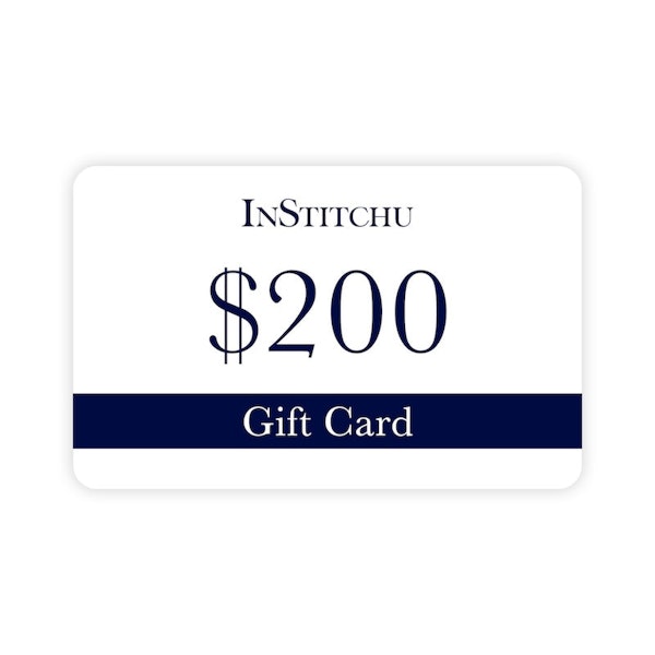InStitchu Physical Gift Card $200