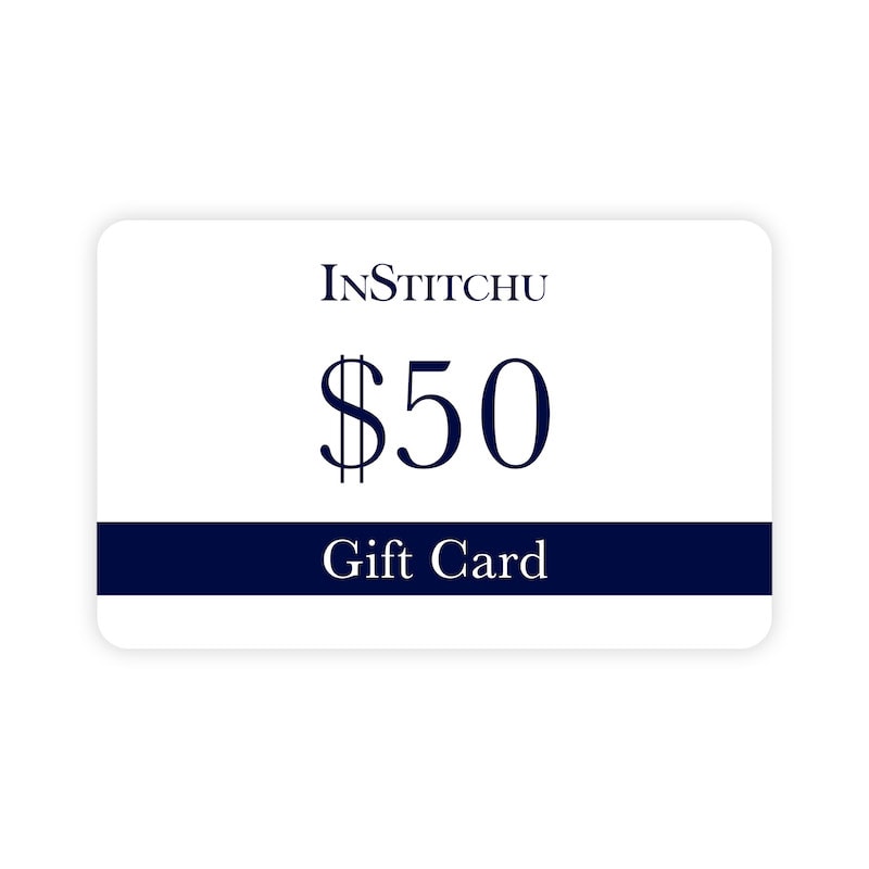 InStitchu Physical Gift Card $50