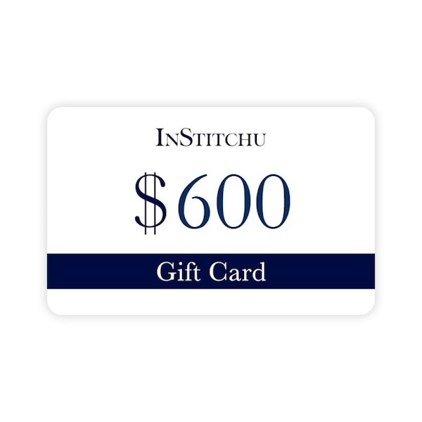 InStitchu Physical Gift Card $600